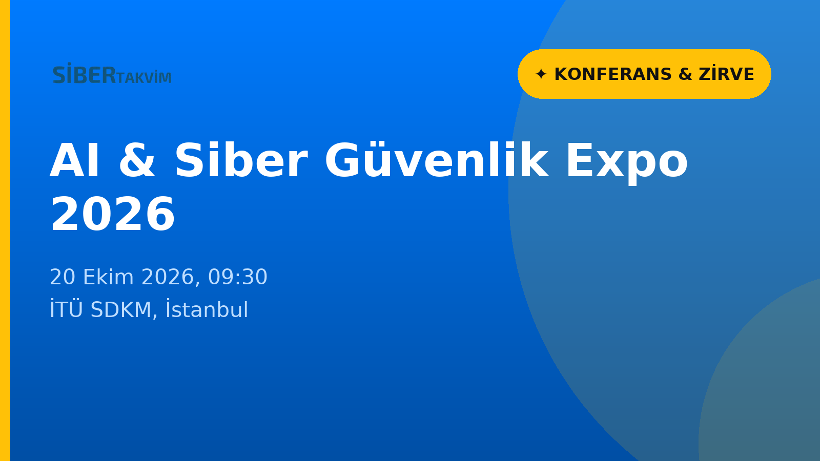 AI & Siber Güvenlik Expo 2026